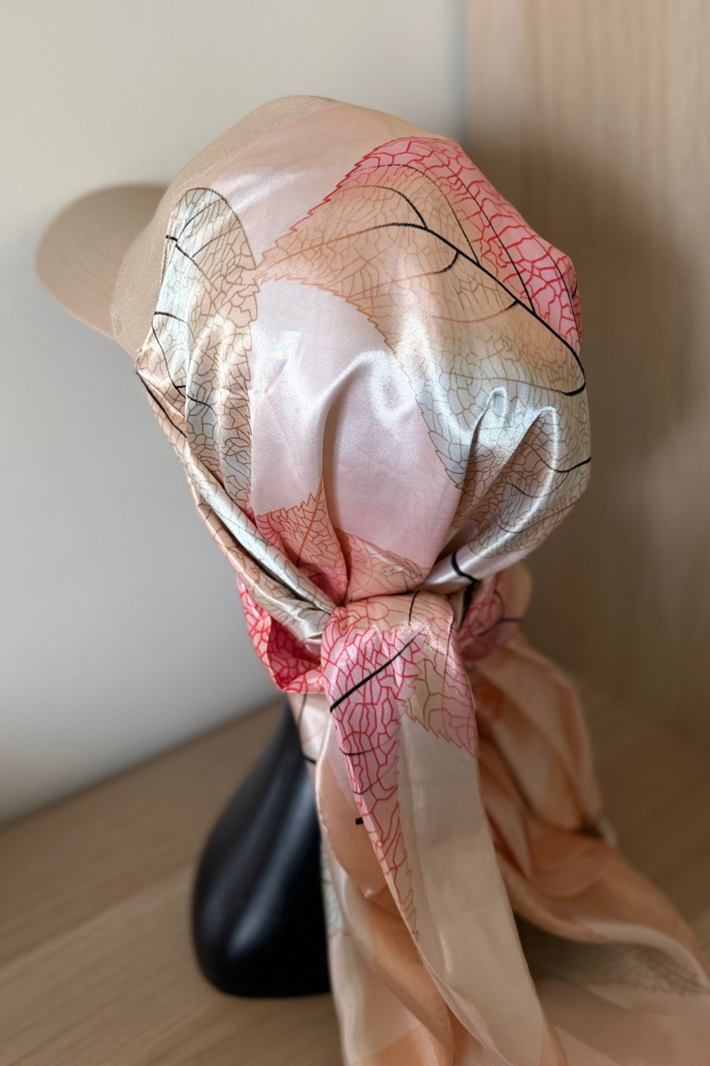 Casquette Foulard RM Beige