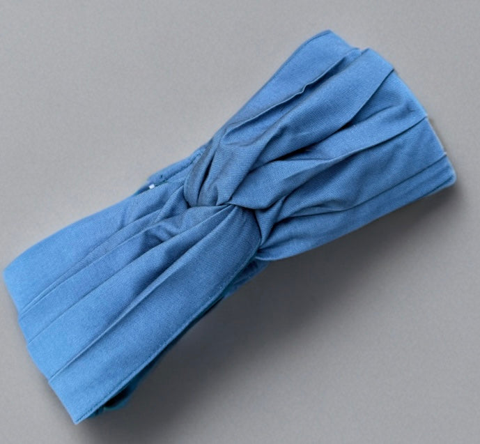 Turban Jean Bleu