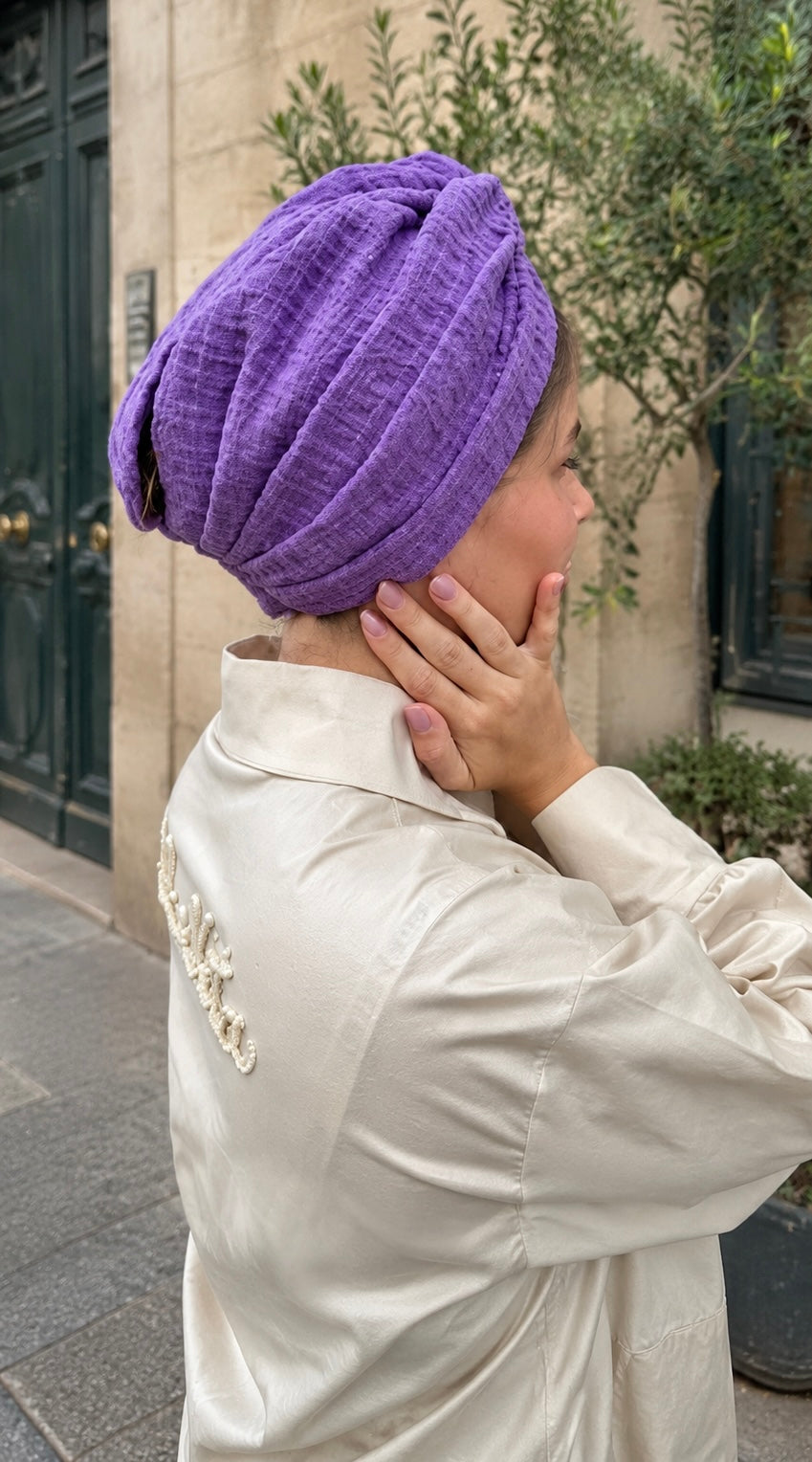 Turban Uni Violet