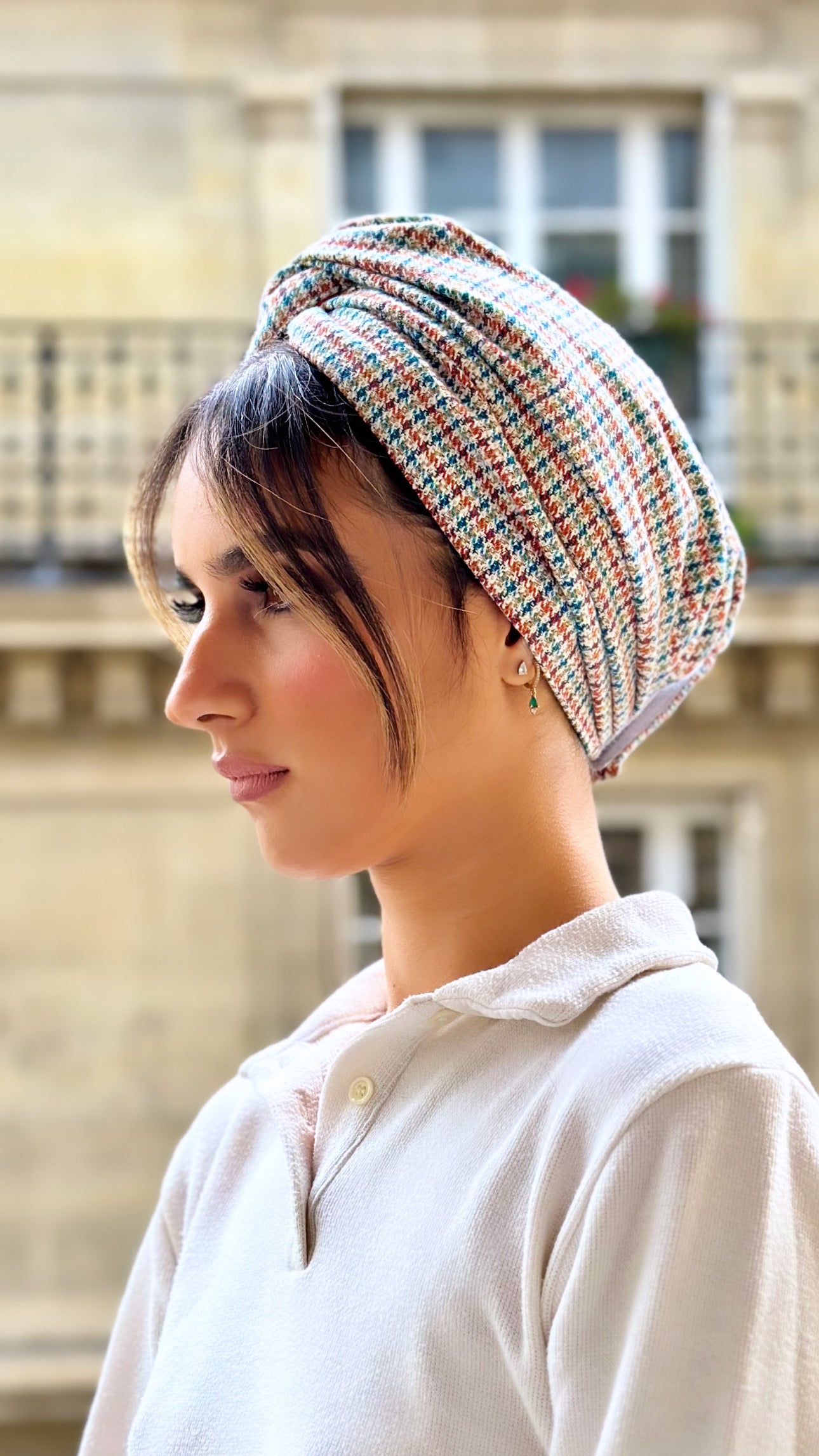 Turban Carreau Multicouleur