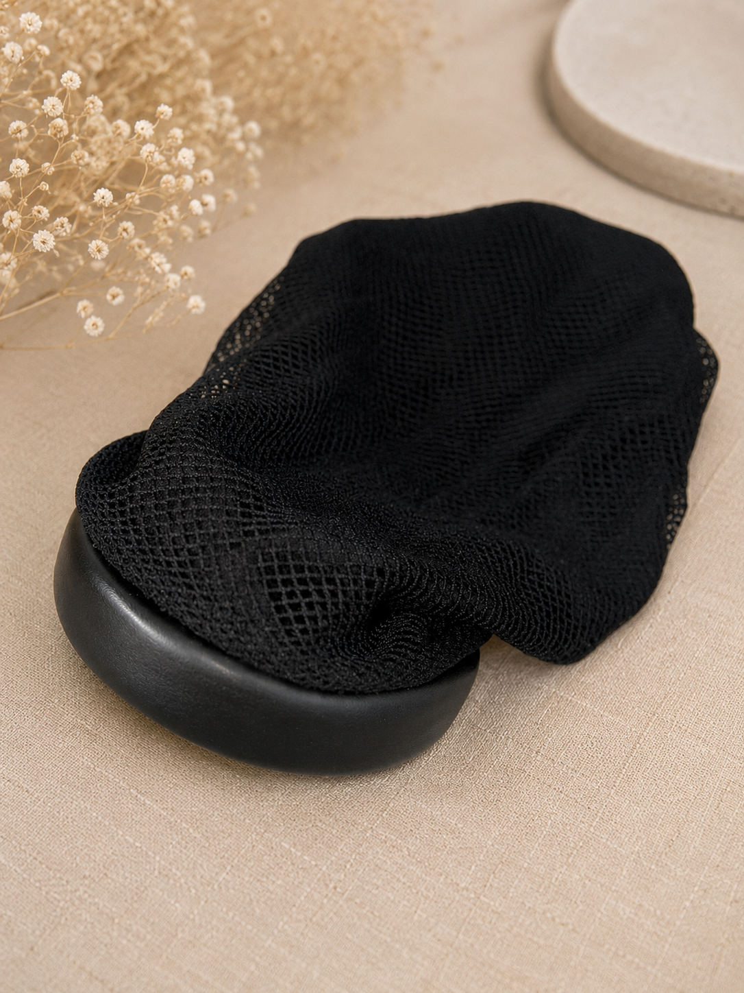 Livia – Serre-tête filet crochet