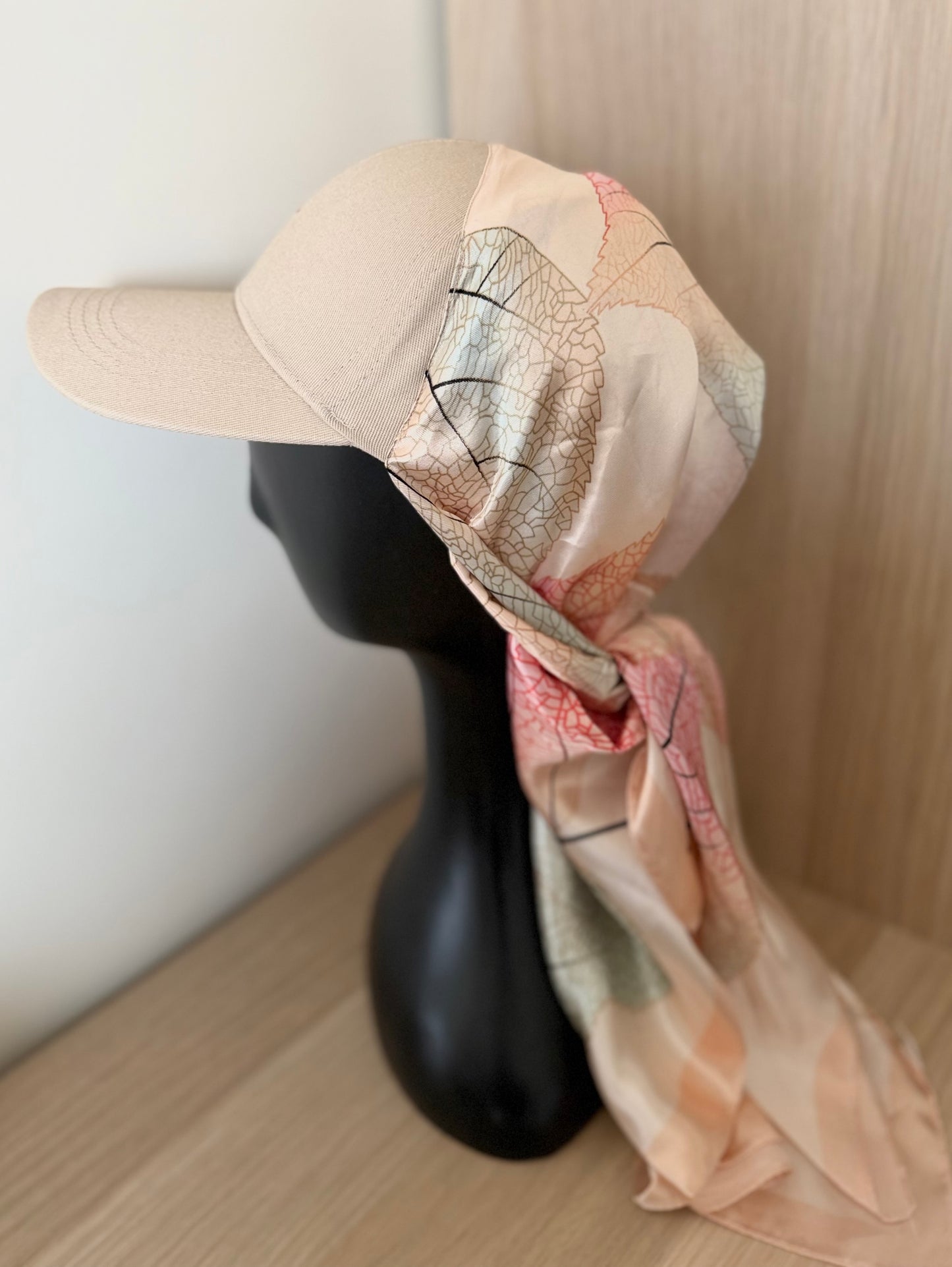 Casquette Foulard RM Beige