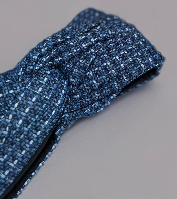 Turban carreau Bleu