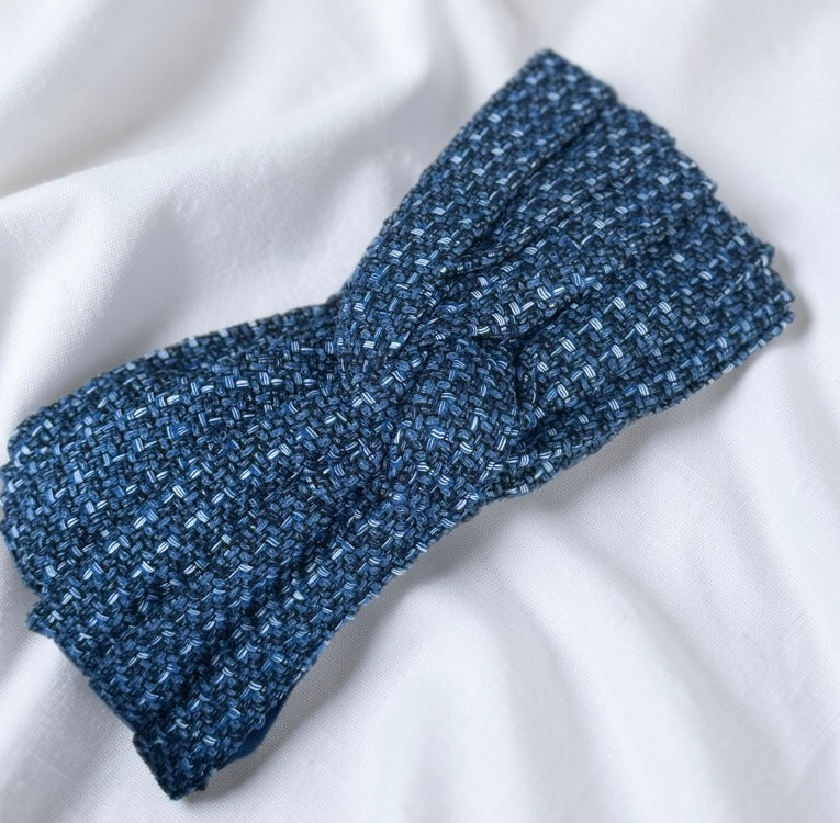 Turban Carreau Blue