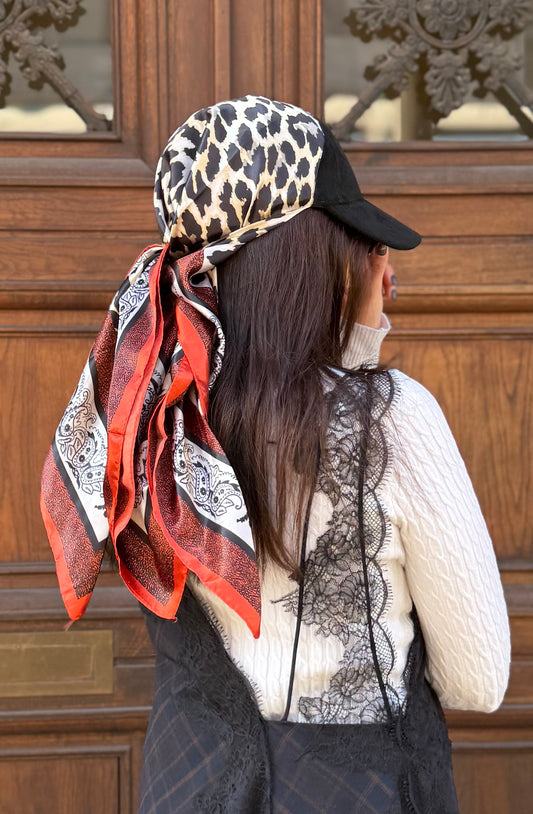 Casquette Foulard RM Wild Black