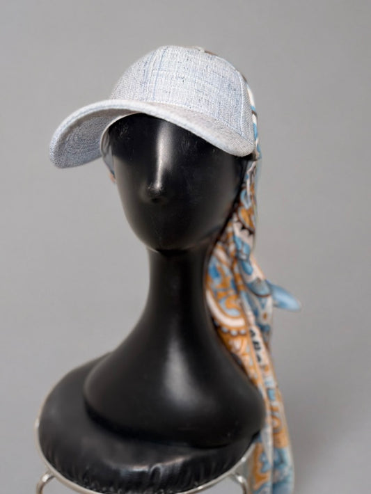 Casquette Foulard RM Azur Bohème