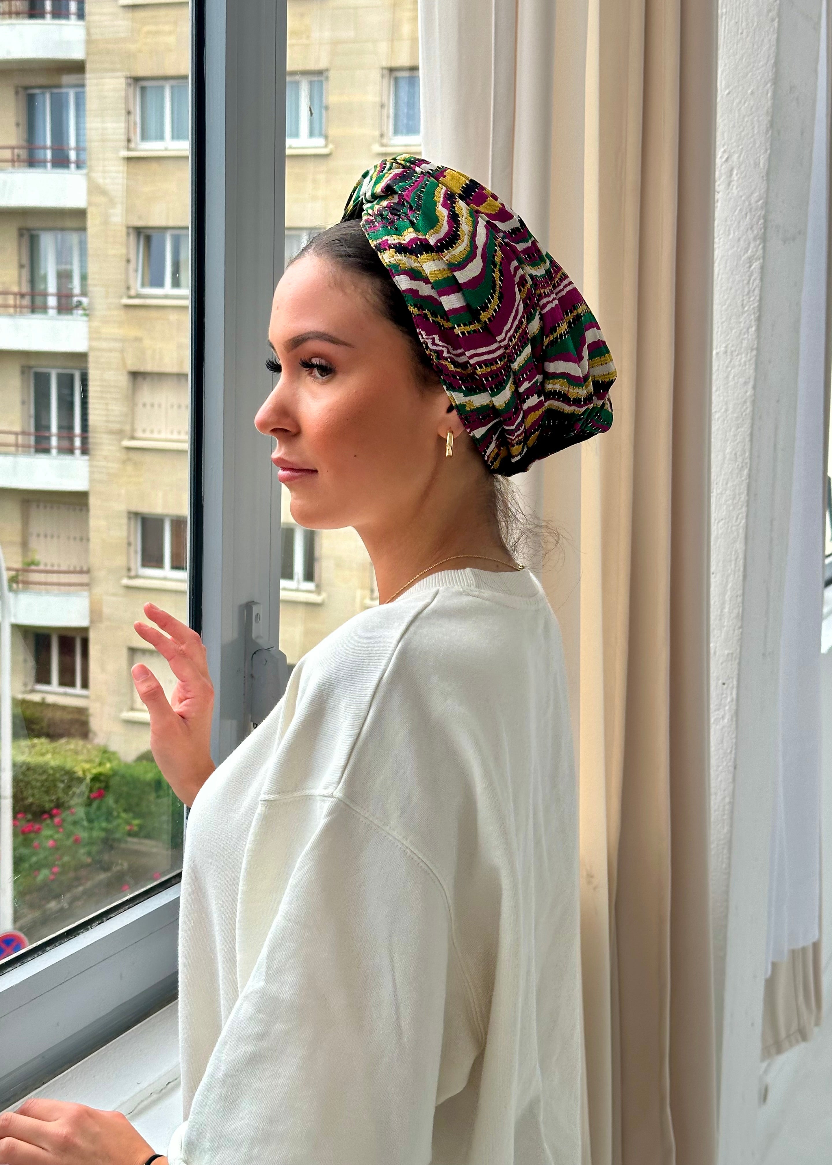 Turban Brocard Multi Dégradé