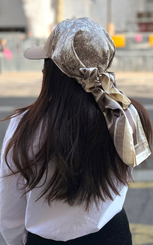 Casquette Foulard RM Beige