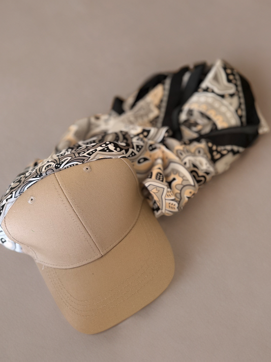 Casquette Foulard RM Nude Paisley