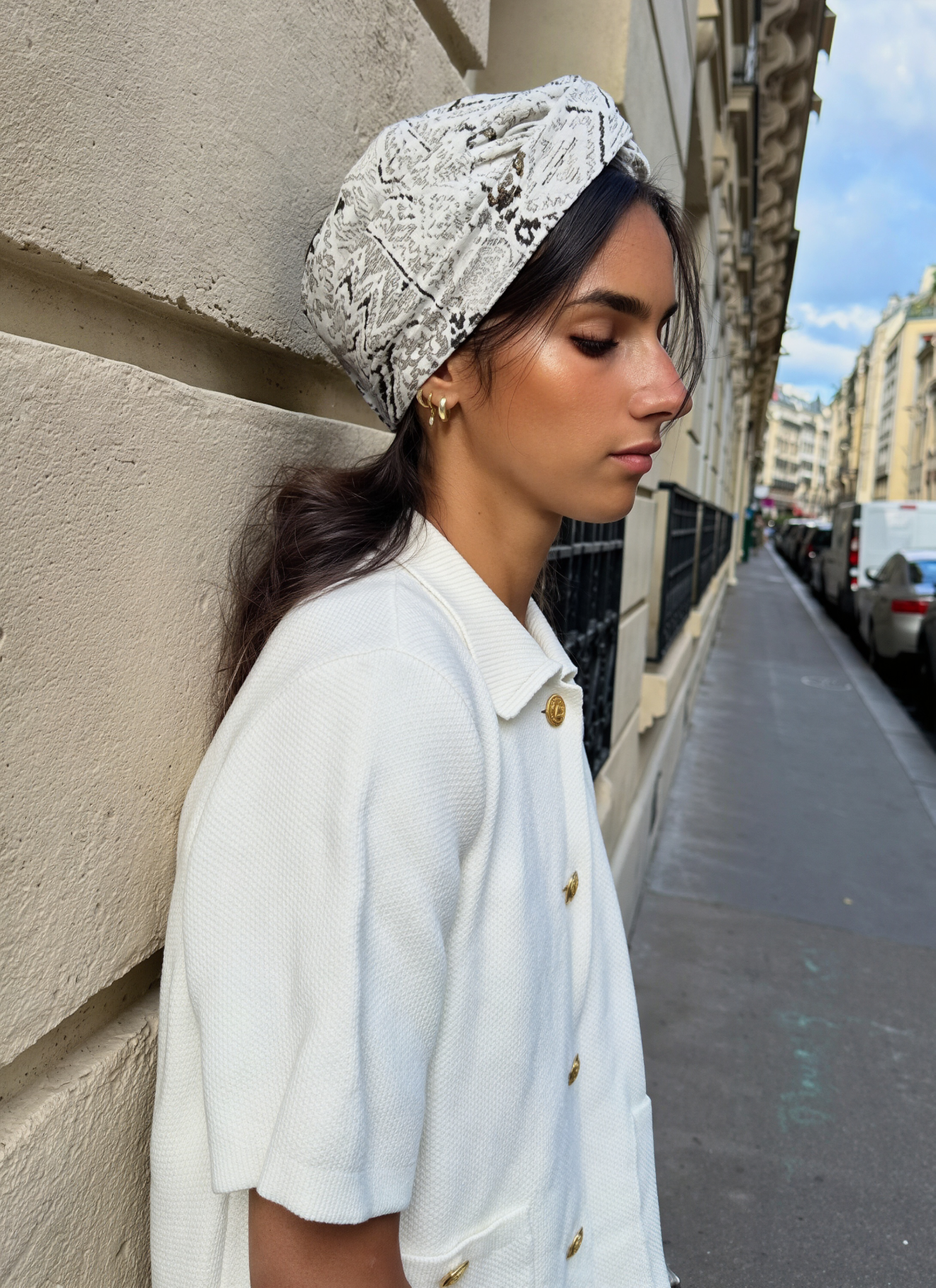 Turban Éclat Ivoire
