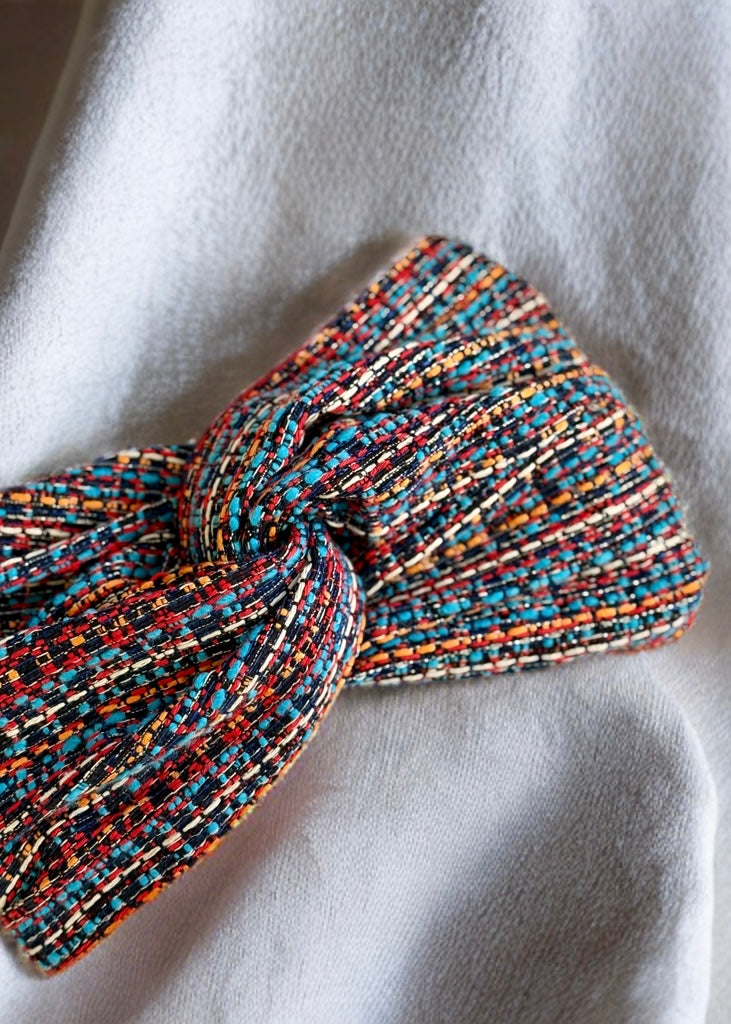 Turban Bleu Serenite