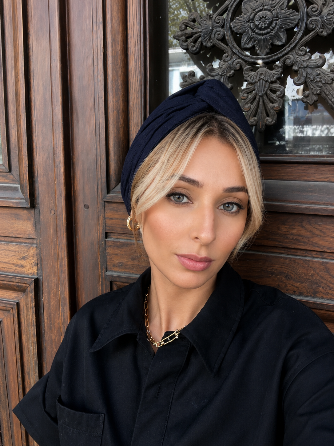 Turban Bleu Nuit