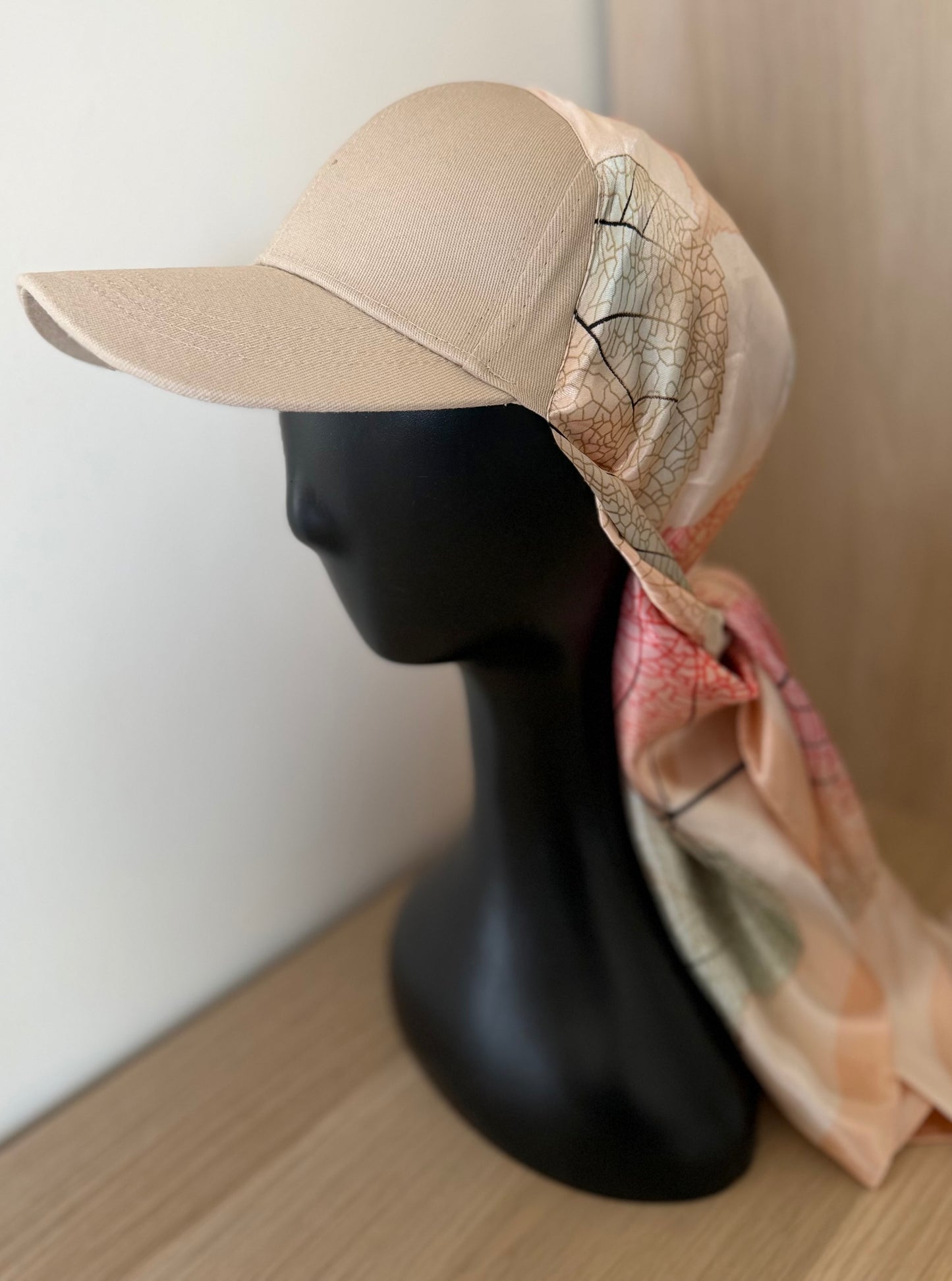 Casquette Foulard RM Beige