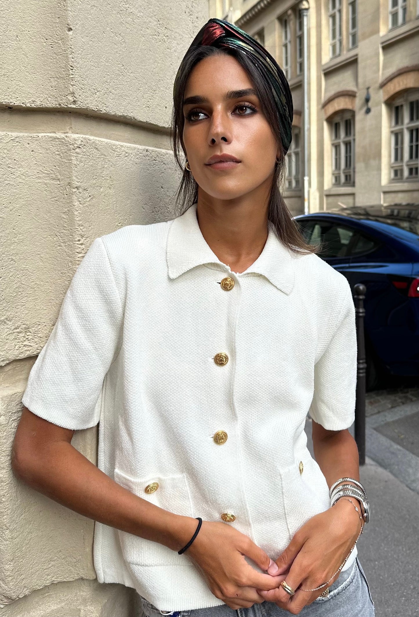 Turban brillant Multi color