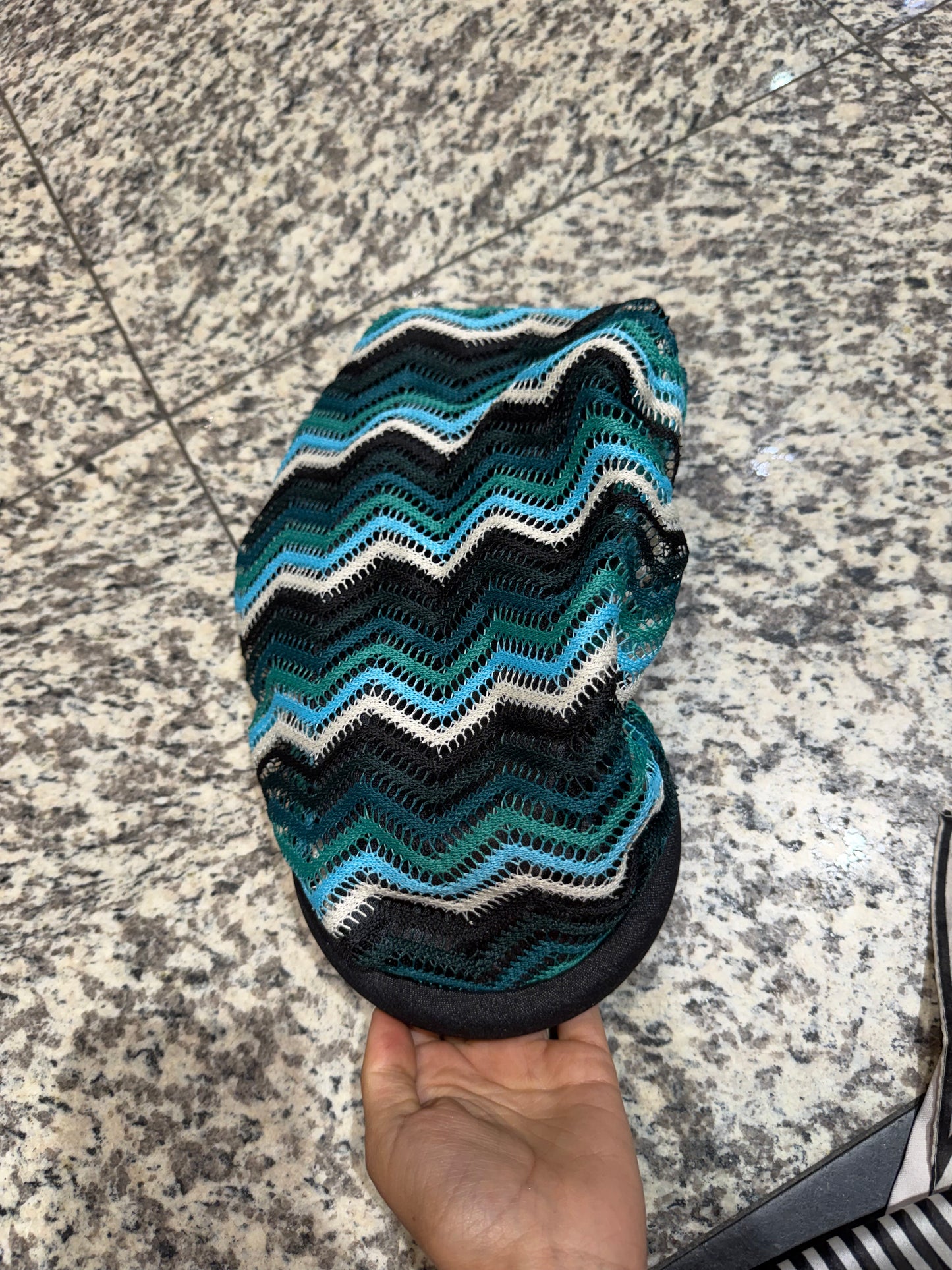 Serre-Tête Crochet Bleu