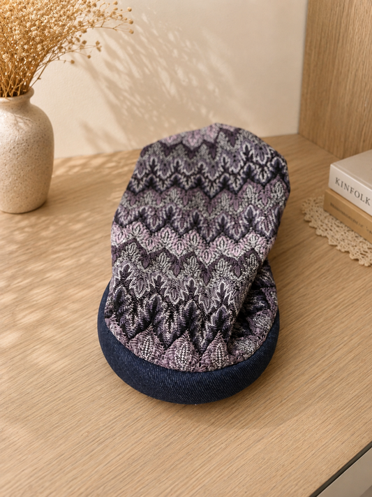 Maya - Serre-tête filet crochet